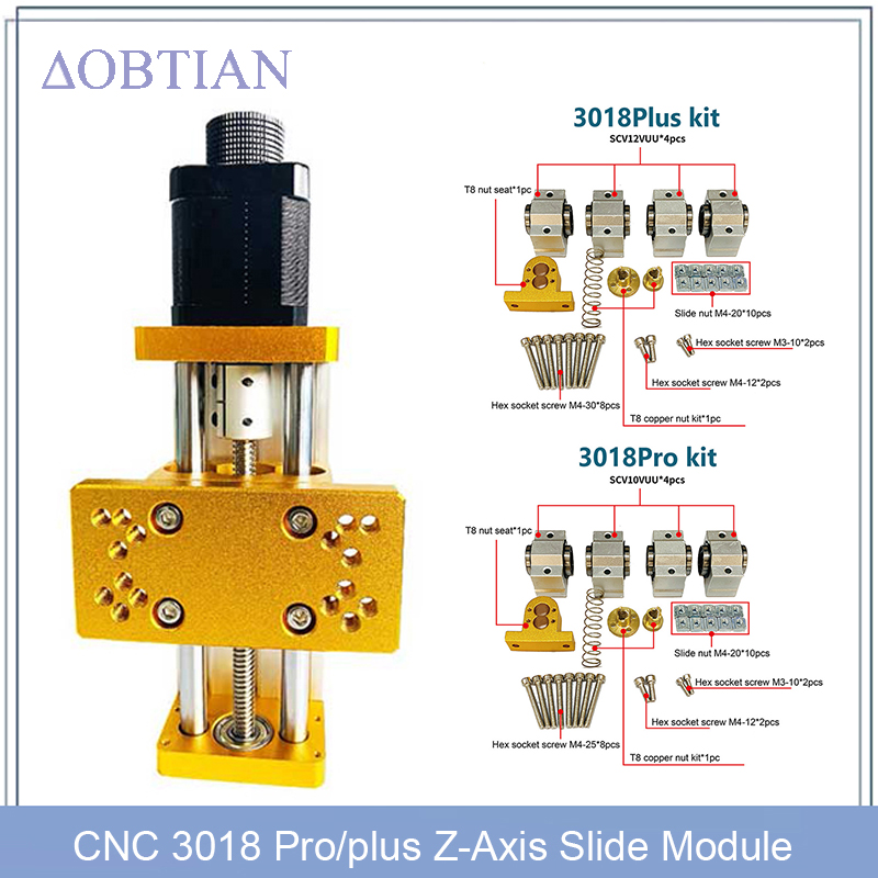 Diy Cnc Router Electronics - CNC Z-Axis Slide Module Screw Slide