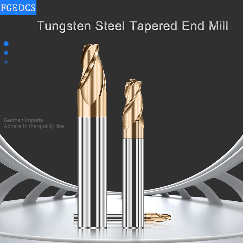 Tapered End Mill Carbide 0.5°  - огляд і ціна Diy Cnc Router Electronics