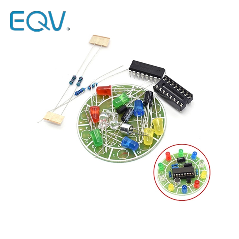 CD4017 colorful voice control  - огляд і ціна Diy Electronics Com