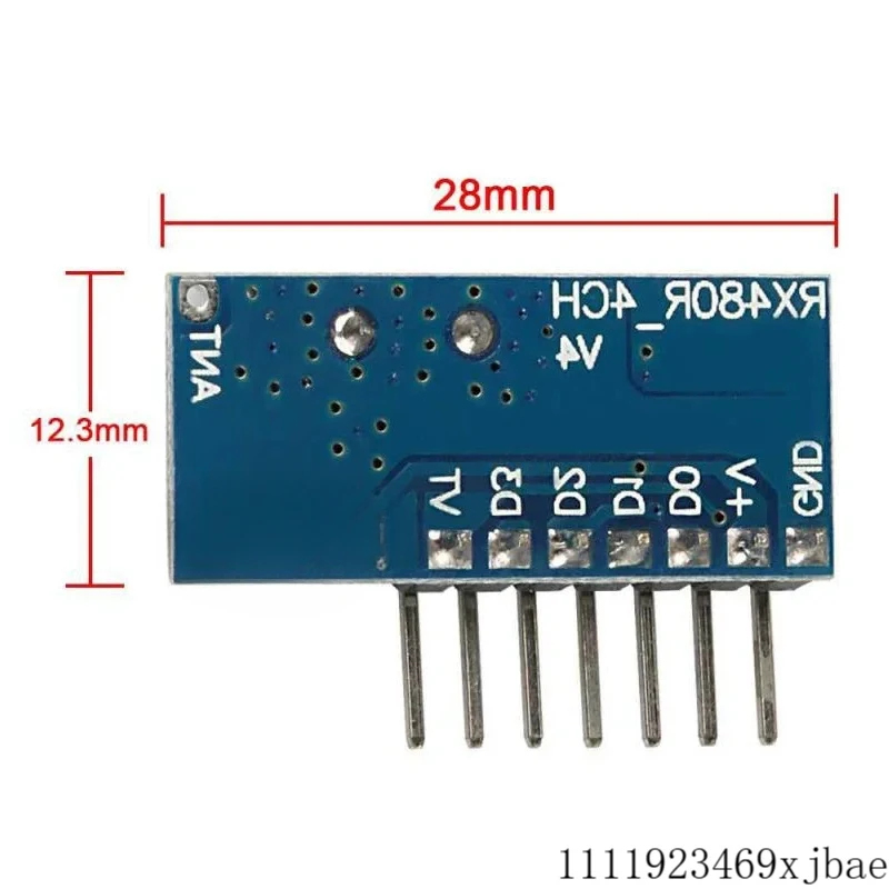 Wireless 433Mhz RF Module Rece - огляд і ціна Rf 433Mhz Module