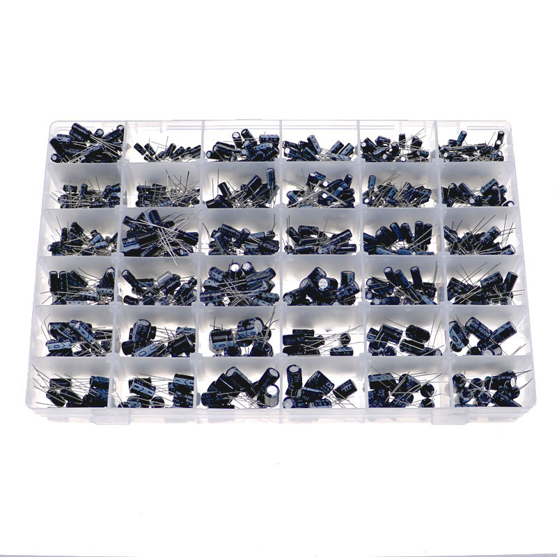 1000pcs 36 Values 0.1uF 50V-10 - огляд і ціна Capacitor Kit Assortment