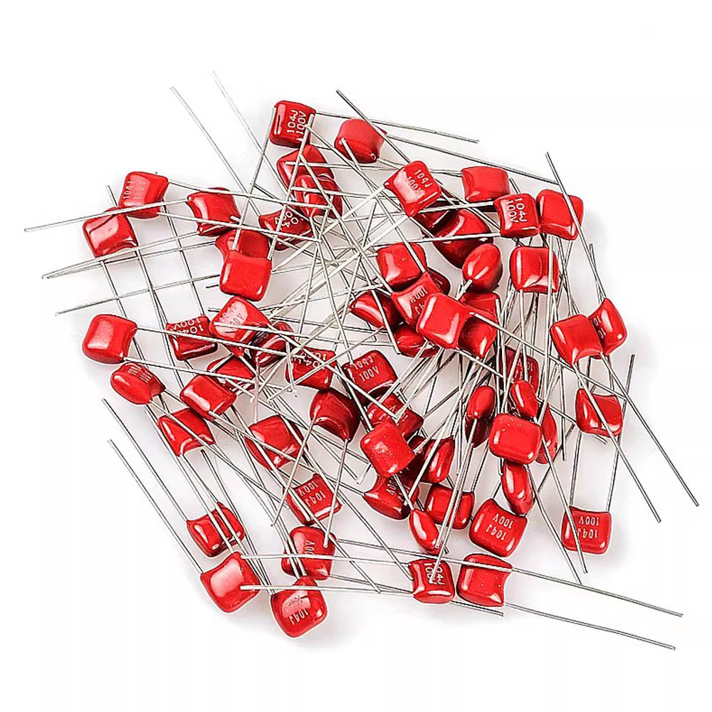100pcs/lot 10nF~470nF Metalliz - огляд і ціна Capacitor Kit Assortment