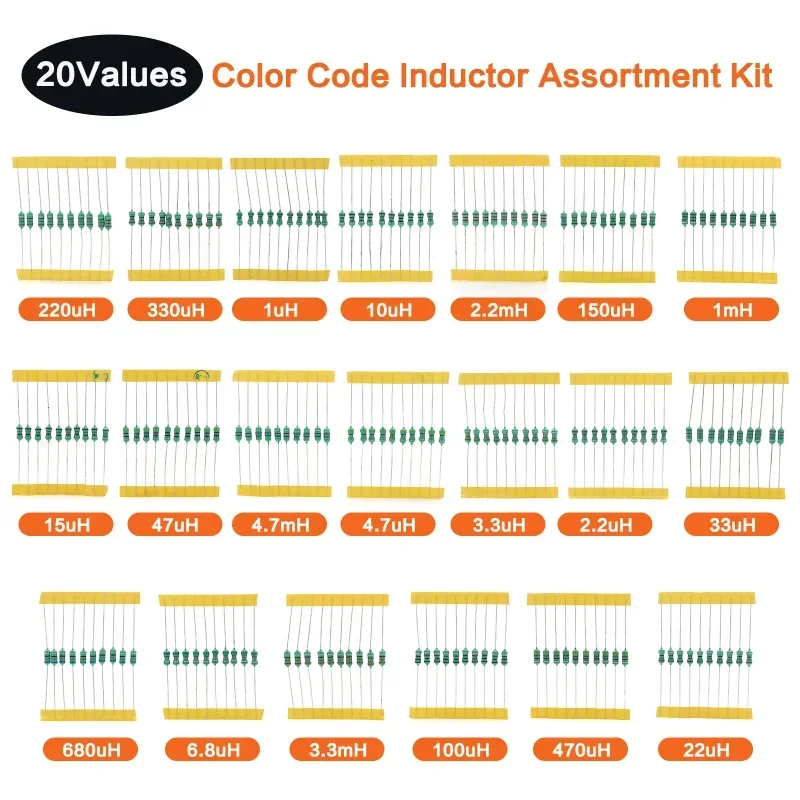 200pcs 1/2W 0410 Color Ring In - огляд і ціна Diy Electronics Com