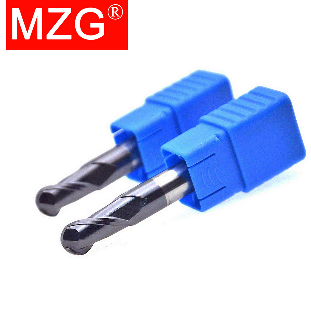 MZG 2 Flute HRC58 Ball End Mil - огляд і ціна Diy Cnc Router Electronics