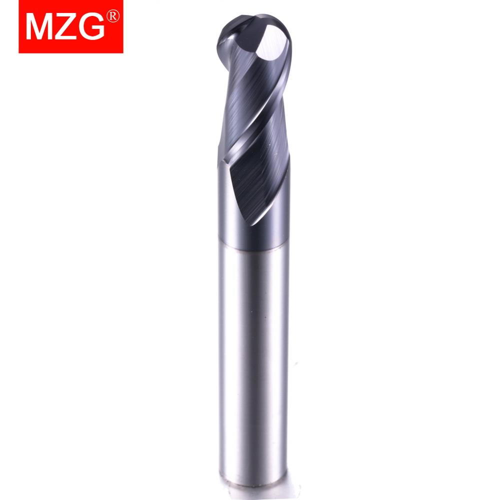 MZG 2 Flute HRC58 Ball End Mil - огляд і ціна Diy Cnc Router Electronics