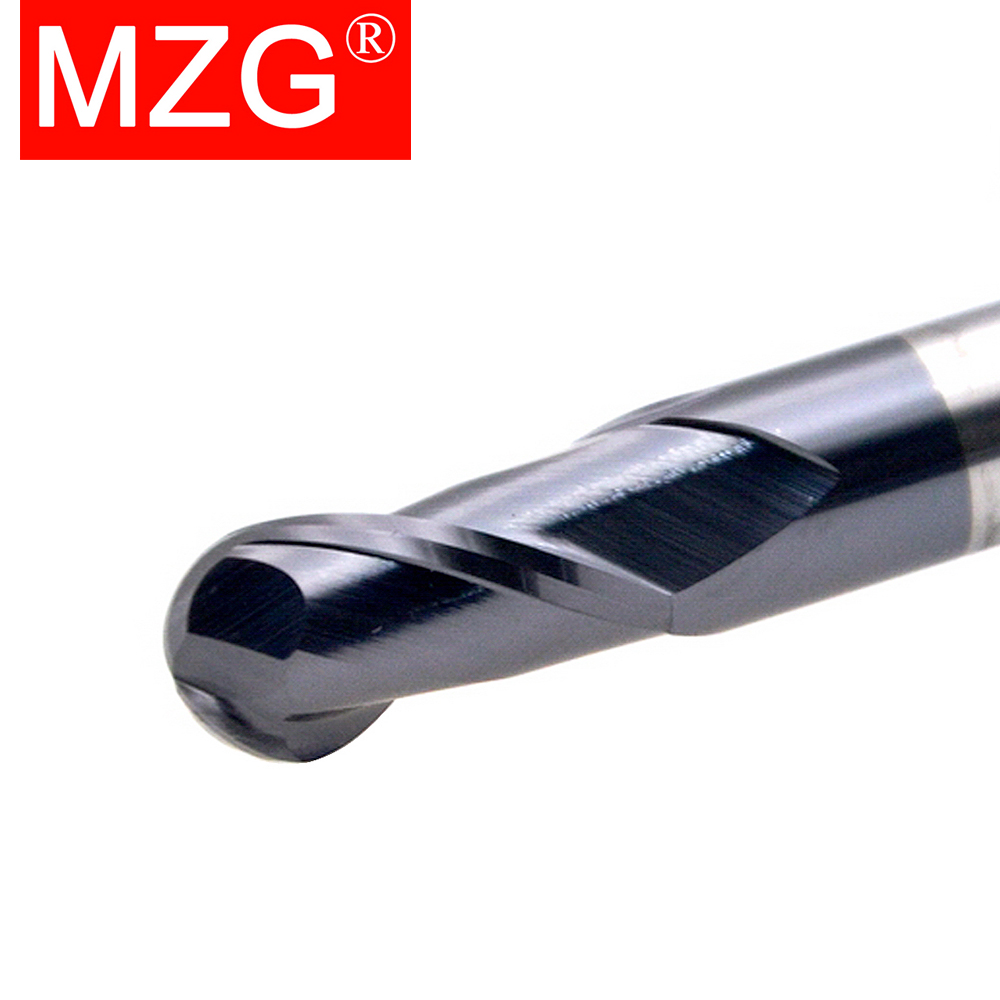 MZG 2 Flute HRC58 Ball End Mil - огляд і ціна Diy Cnc Router Electronics
