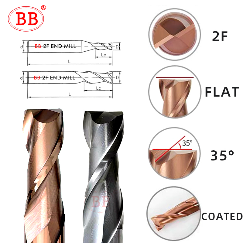 BB CNC Carbide Flat End Mill T - огляд і ціна Diy Cnc Router Electronics
