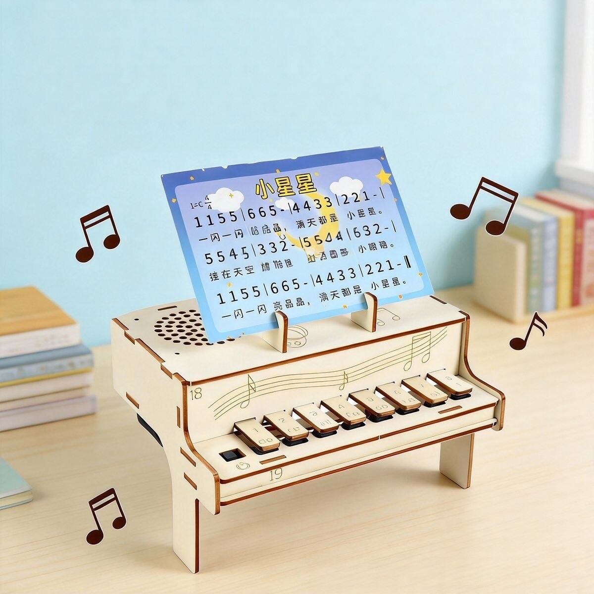 DIY Wooden Electronic Piano Mo - огляд і ціна Diy Electronics Com