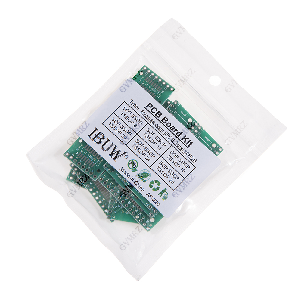 30PCS 6Values SOP SSOP TSSOP P - огляд і ціна Diy Electronics Com