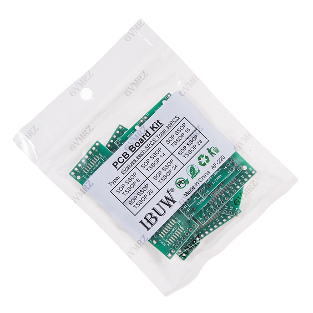 30PCS 6Values SOP SSOP TSSOP P - огляд і ціна Diy Electronics Com