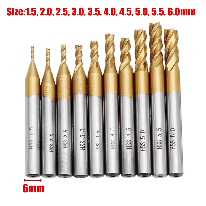 4 Flutes Milling Cutters HSS T - огляд і ціна Diy Cnc Router Electronics