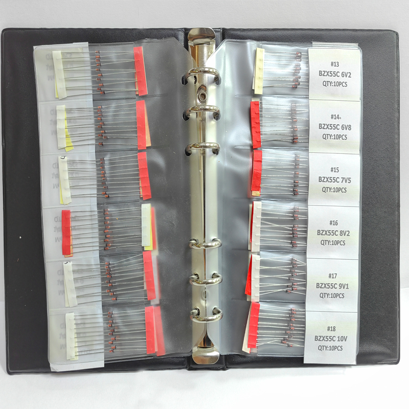 300PCS/LOT 1/2W 0.5W Zener Dio - огляд і ціна Diy Electronics Book